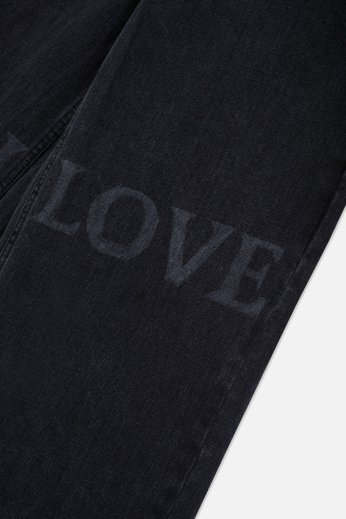 With Love Black Jeans