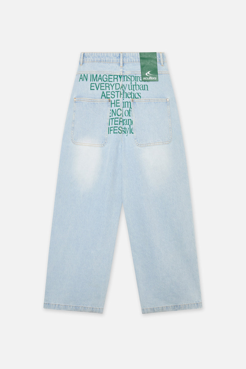 Hollywood Light Blue Pants – Scuffers