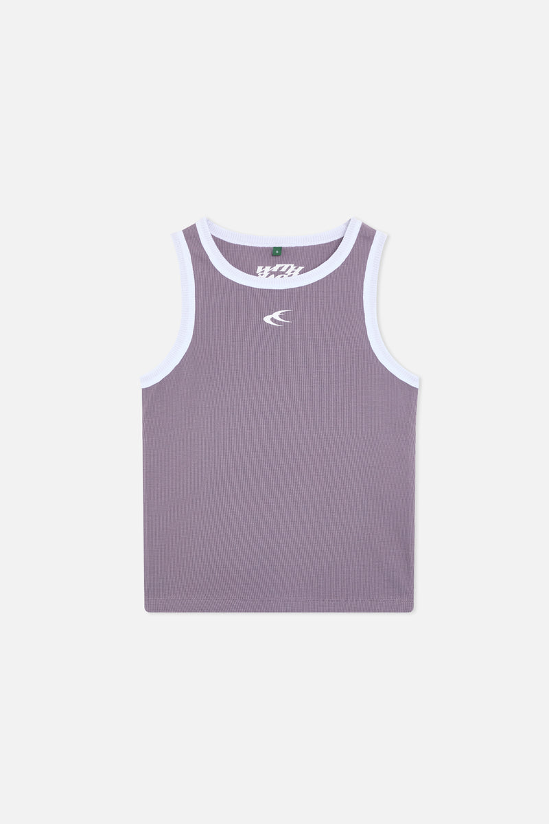 Waffle SCFF Dusty Purple Tank Top – Scuffers
