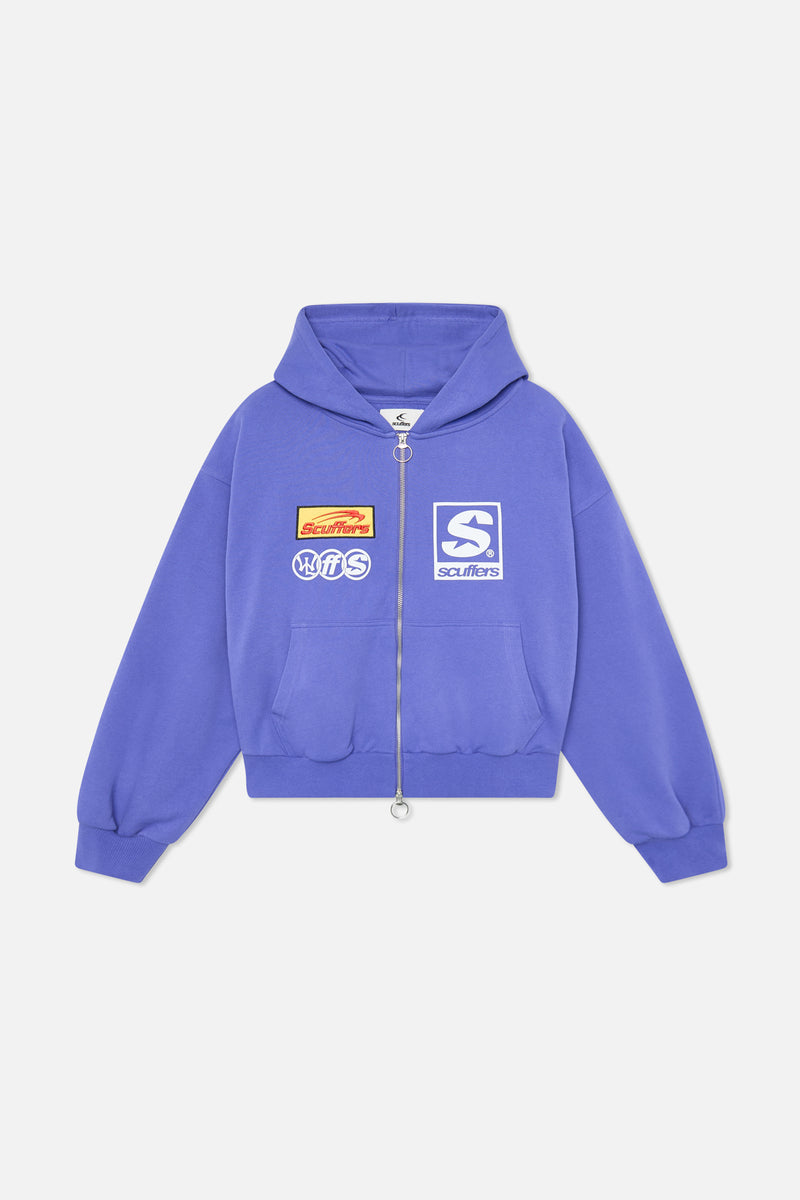 scuffers ブルーパーカー M scuffers パーカー M - メルカリ