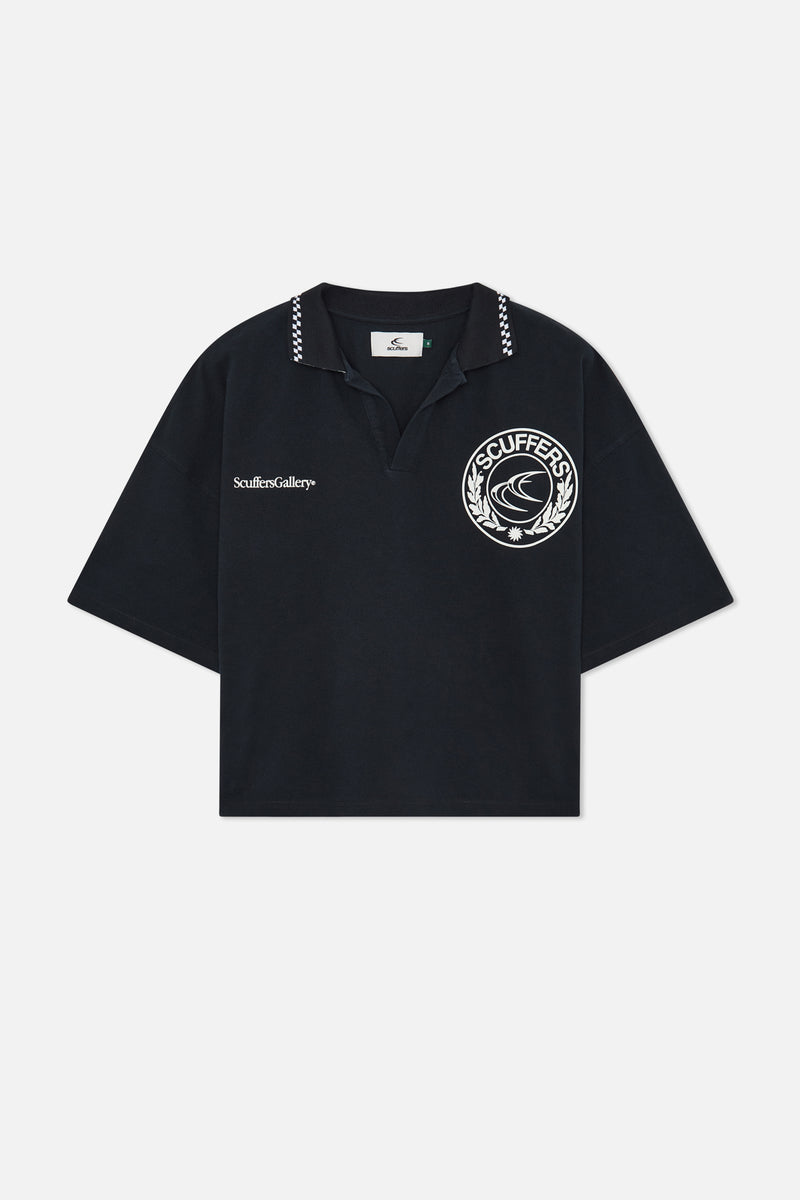 【scuffers】TROPICAL BROWN POLO sizeS Tropical Brown Polo – Scuffers