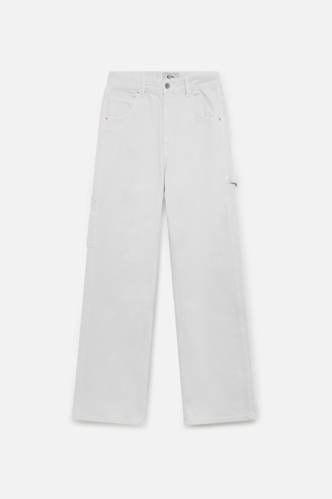White Carpenter Pants
