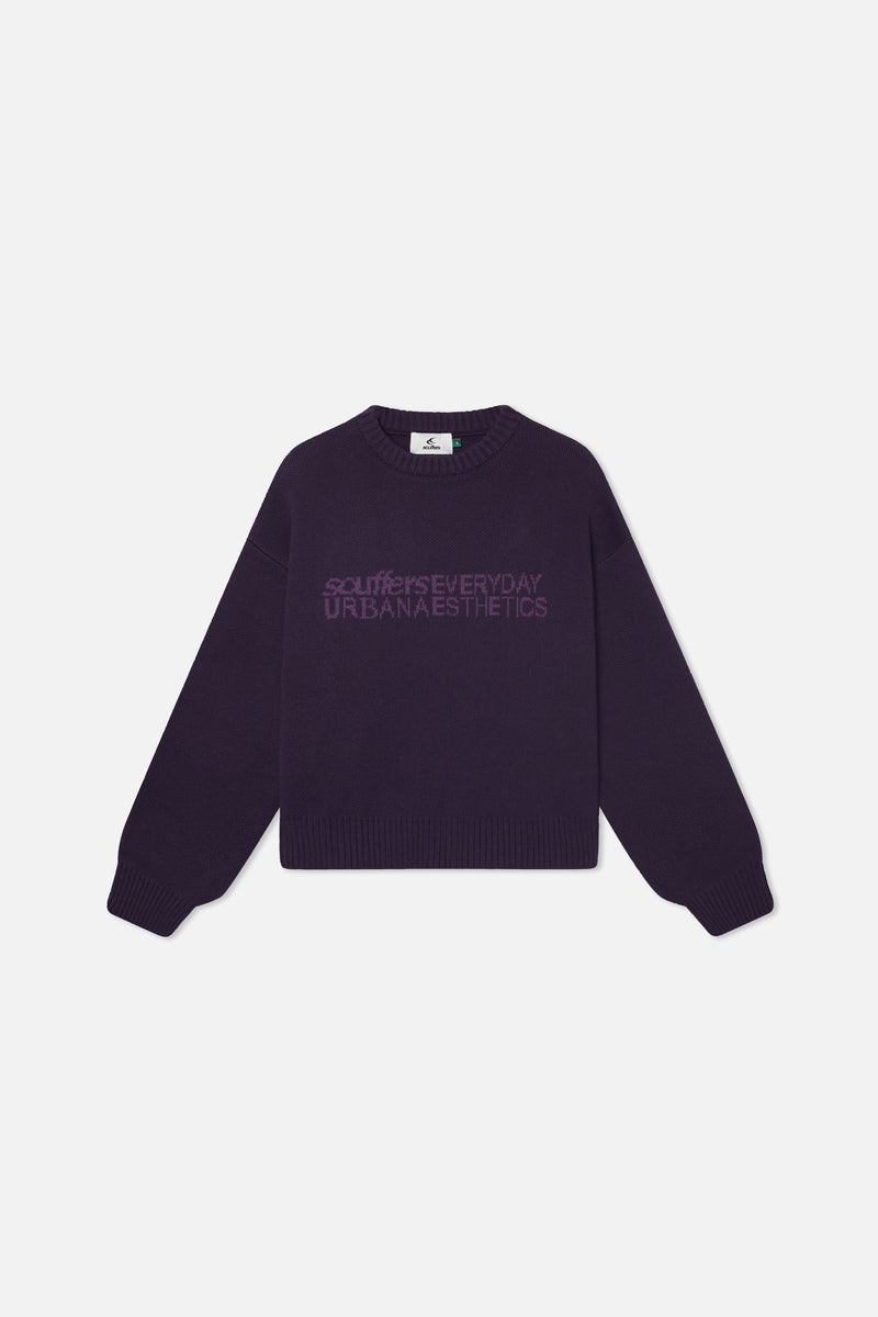 scuffers ニット Trench Jersey Burgundy – Scuffers
