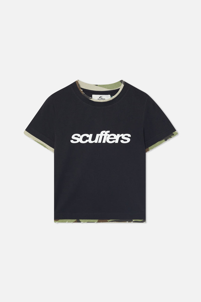 scuffers CAMEO BLACK TOP Tシャツ　スカッファー Cameo Black Top – Scuffers