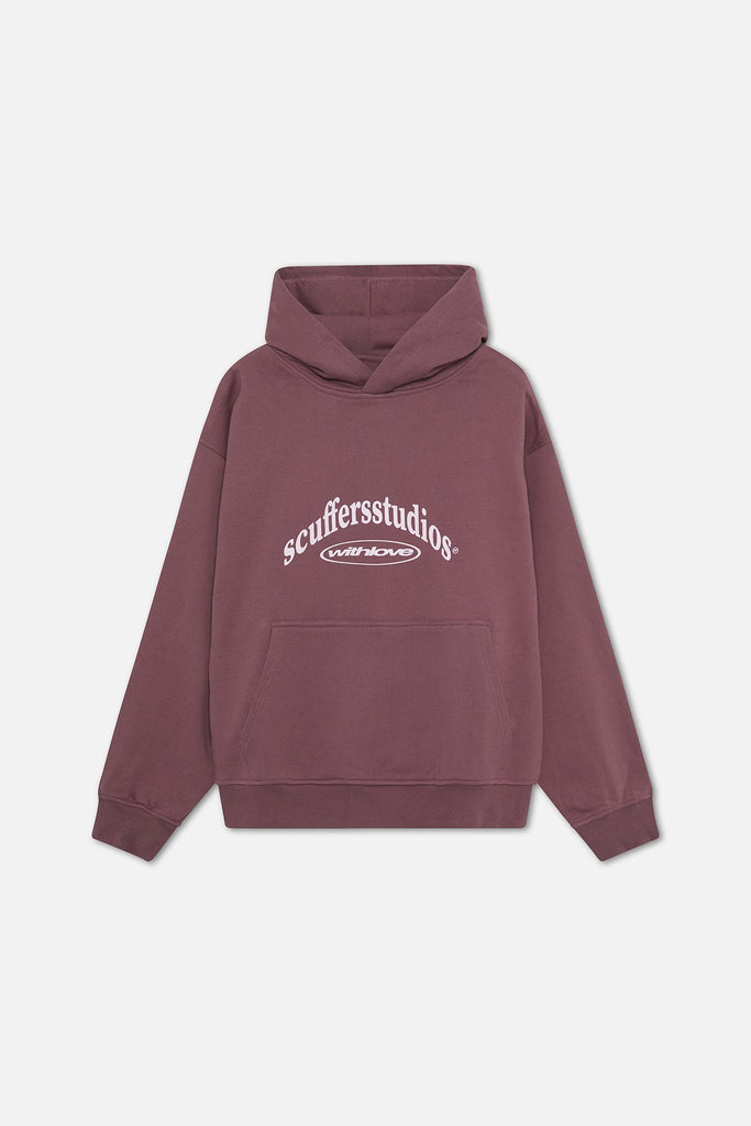 Scuffersstudios Wine Hoodie