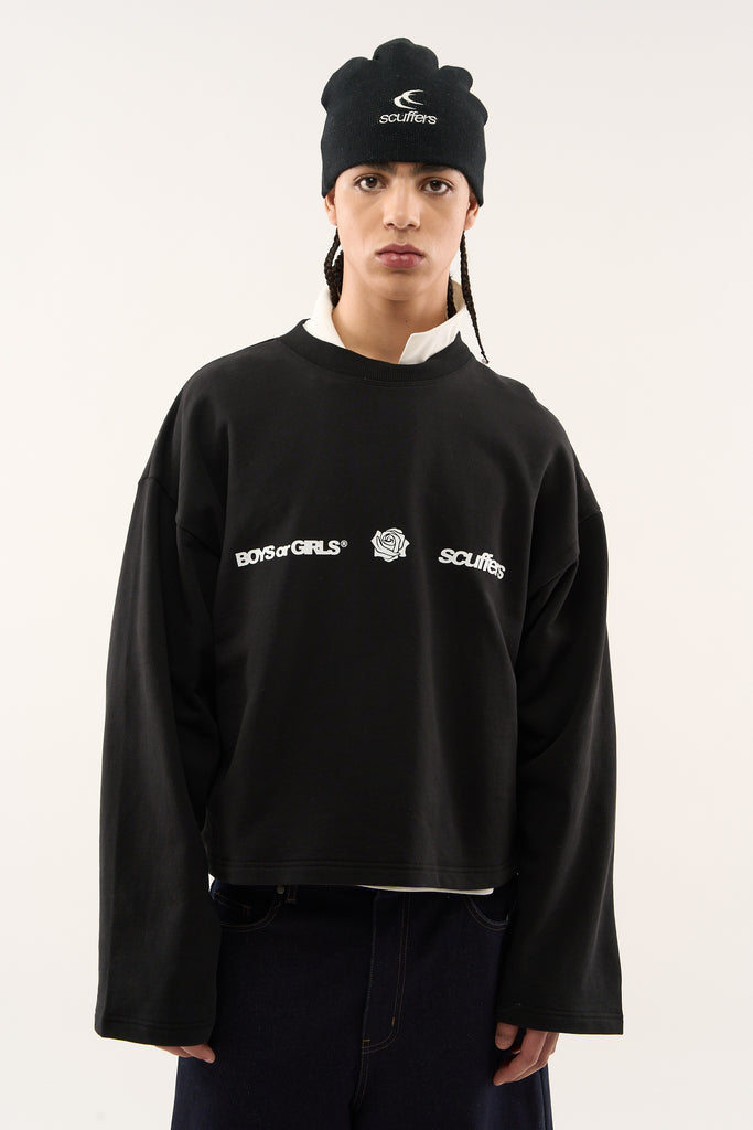 Boy Black Sweatshirt