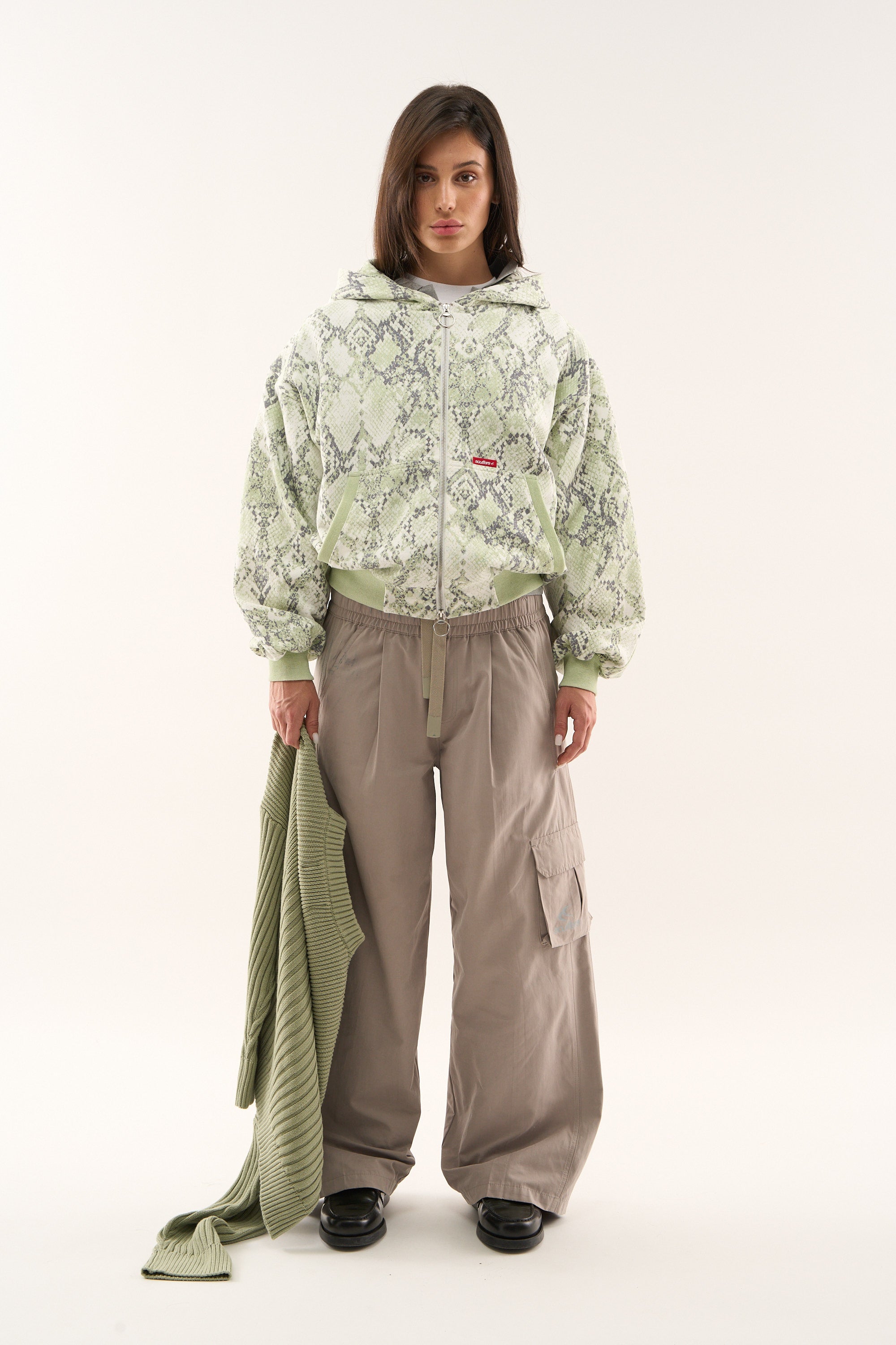 SCFF Blue Snake Zipper