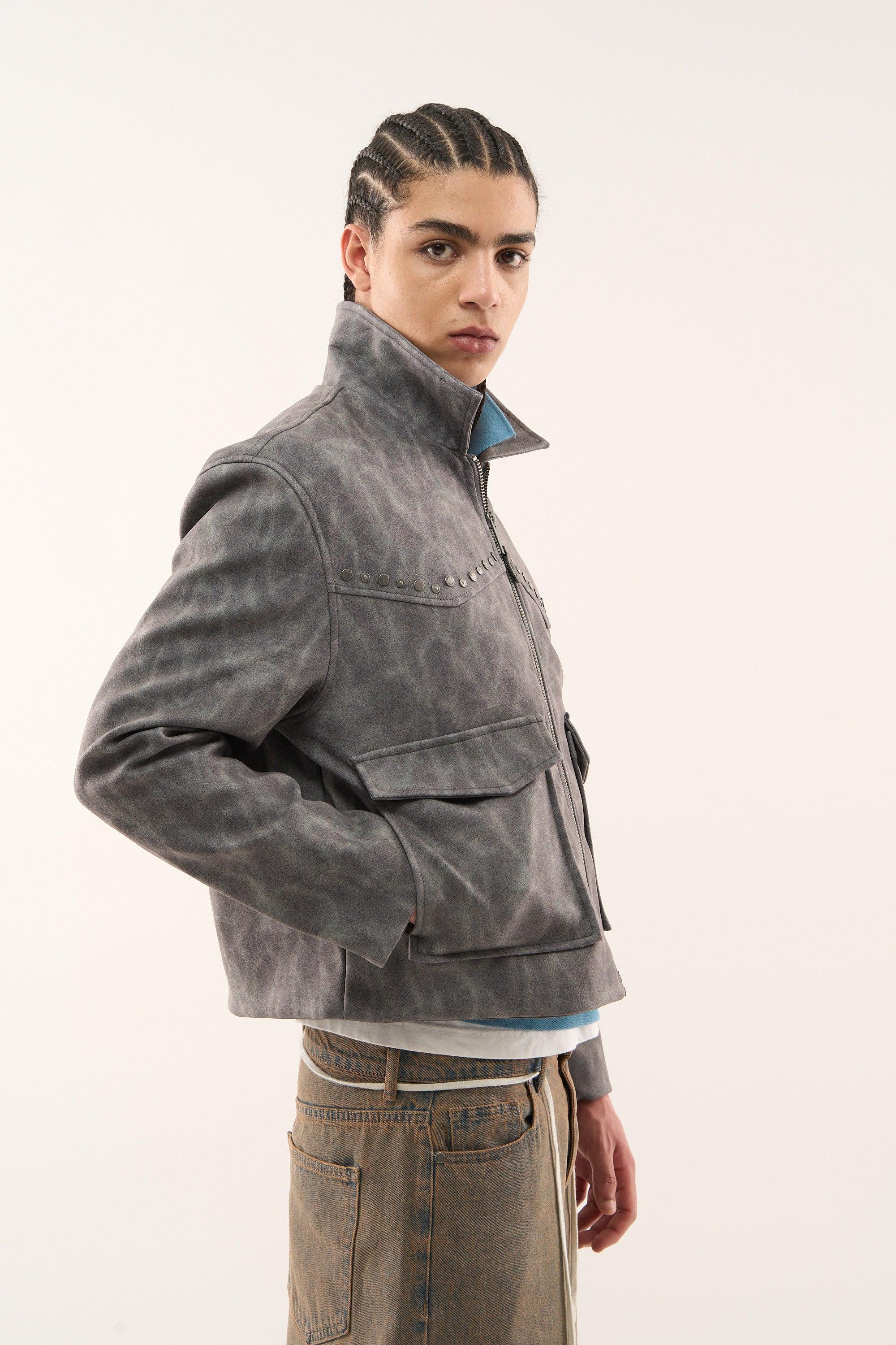 SCFF Blue Snake Zipper