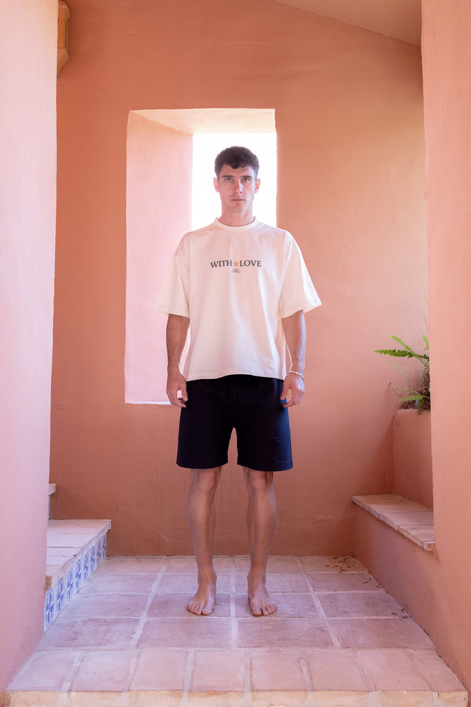 Mediterranean Sun T-Shirt Ecru