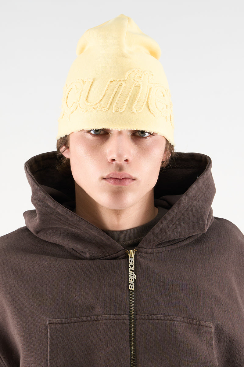 Raw Yellow Beanie