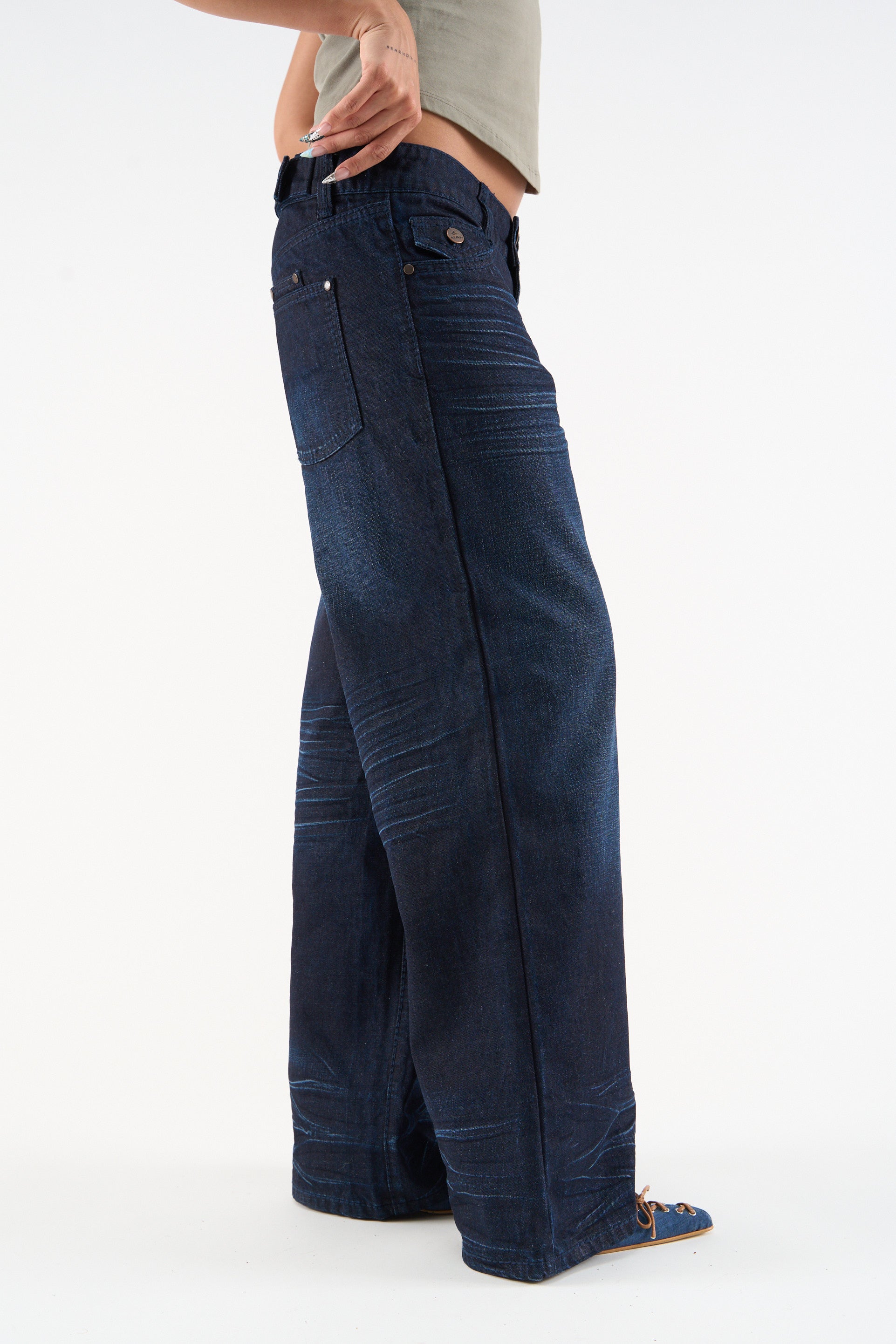 Pekin Dark Blue Pants