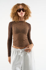 Luci Brown Longsleeve