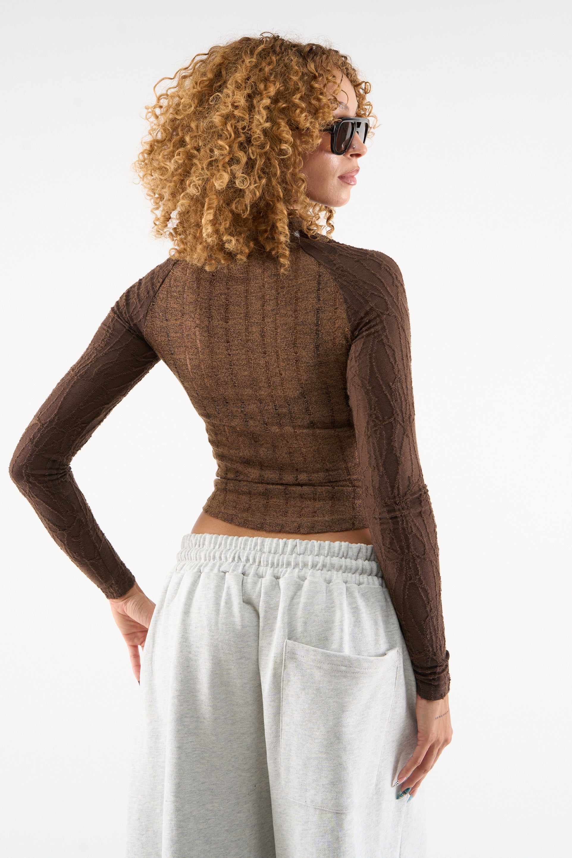 Luci Brown Longsleeve