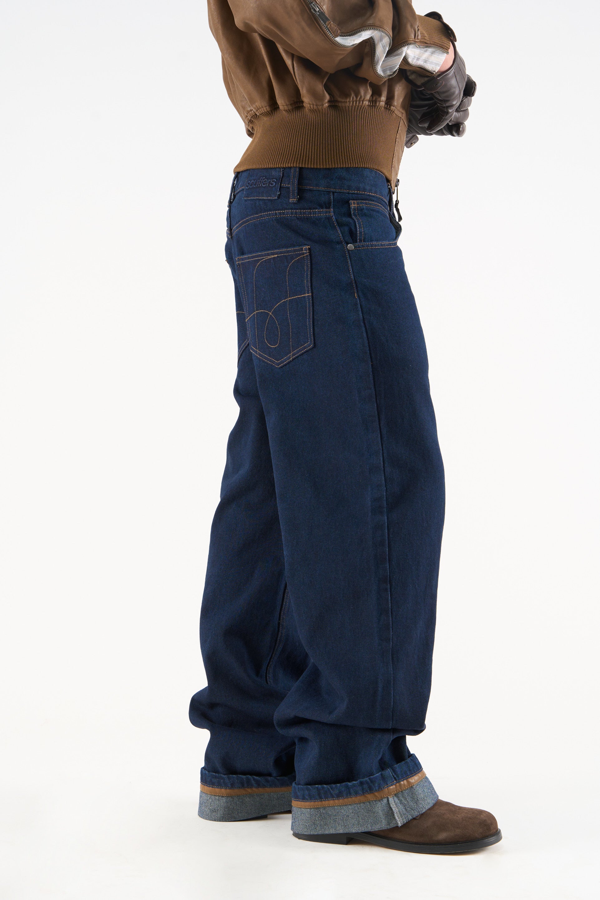 Habi Dark Blue Pants