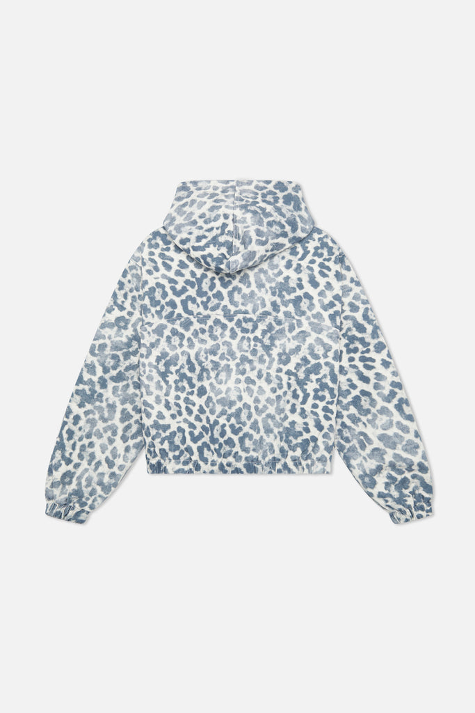 Leopard Print Work Jacket