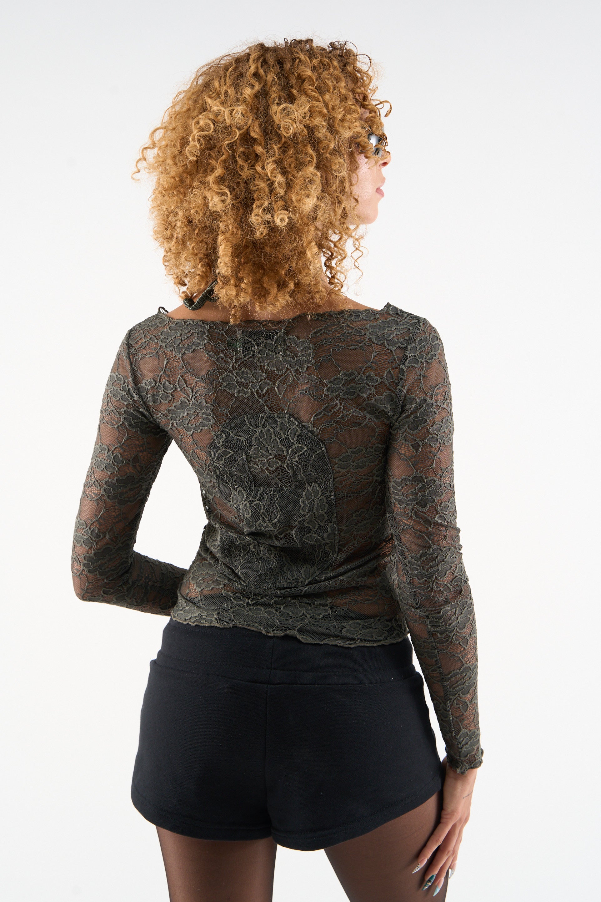 New Lace Black Longsleeve