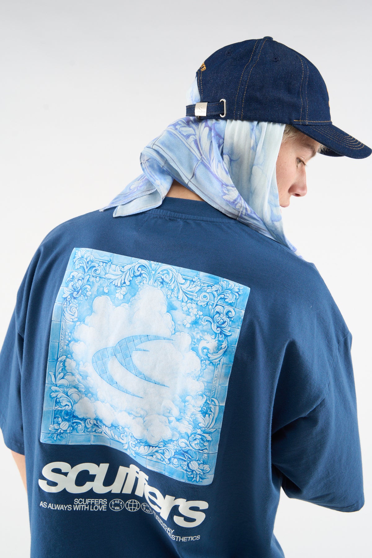 Oporto Blue Bandana – Scuffers