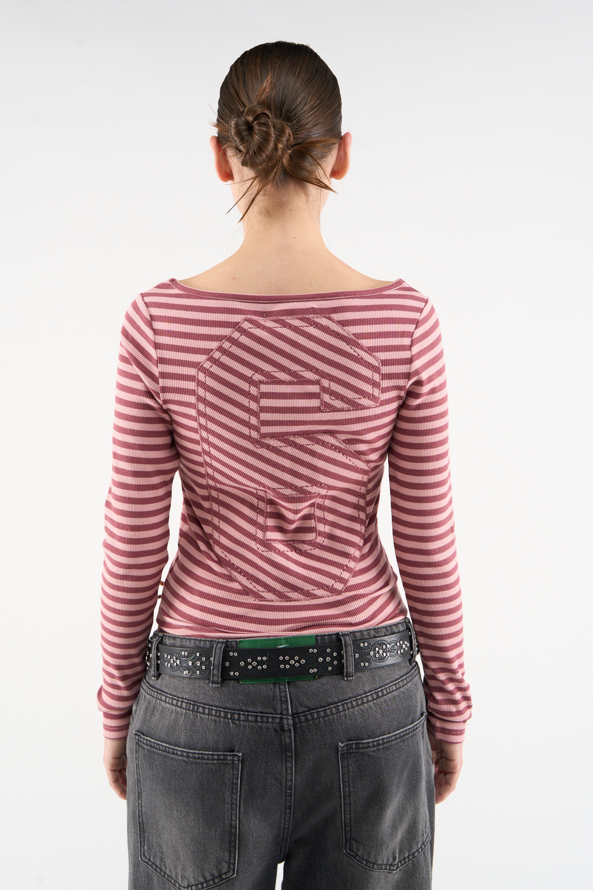 Nat Pink Stripes Longsleeve