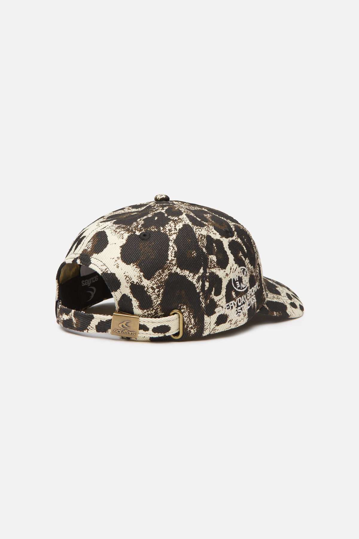 Dogear Brown Leopard Cap