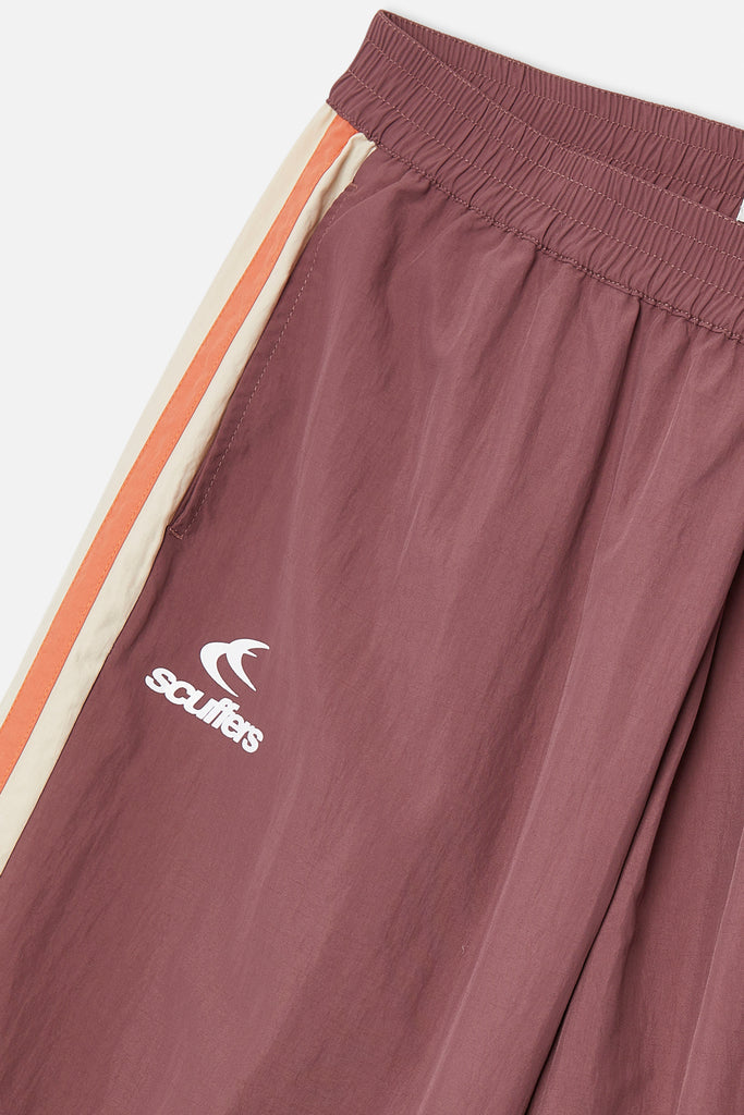 Sports Tech Burgundy Pants