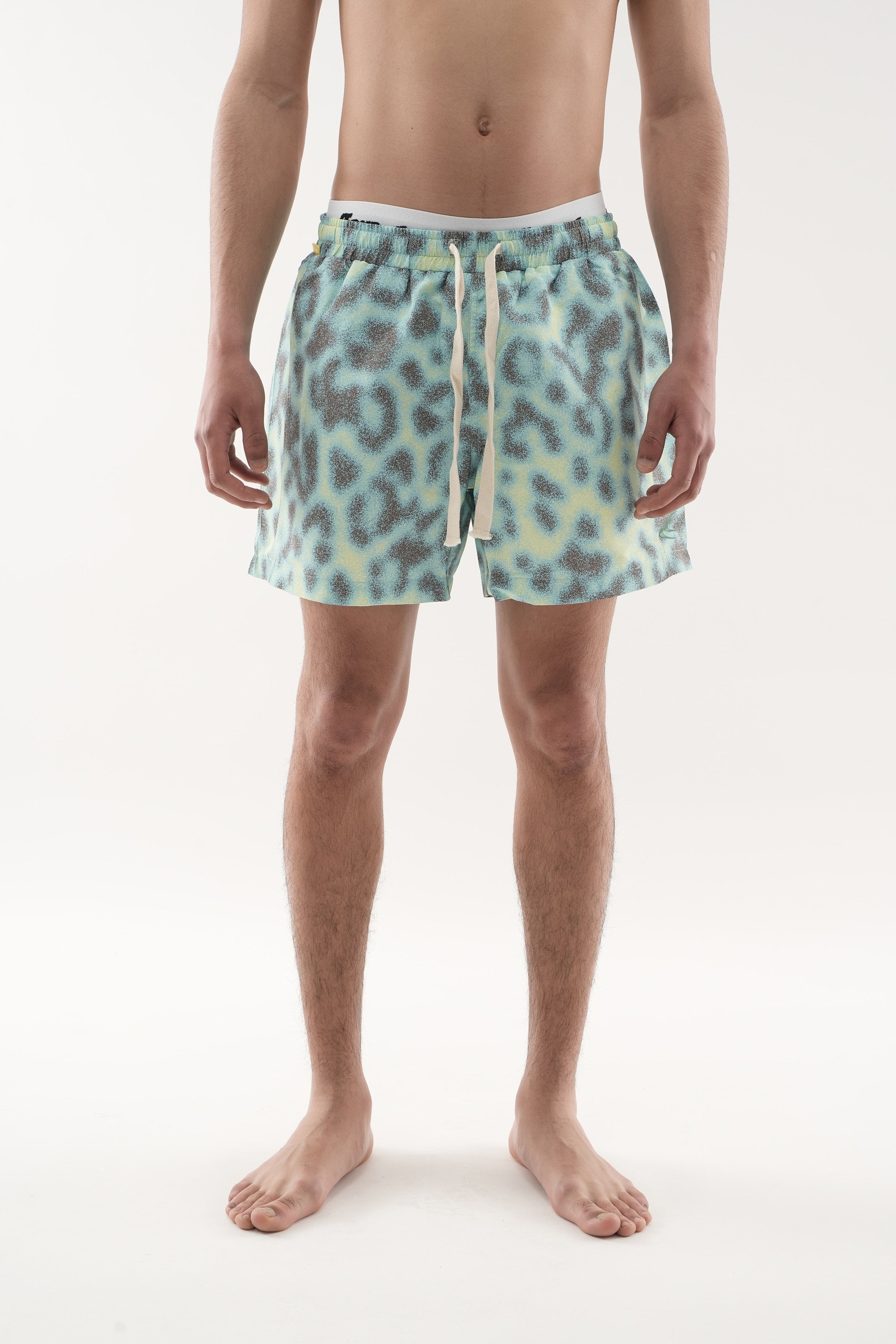 Cheetah Blue Swimpants