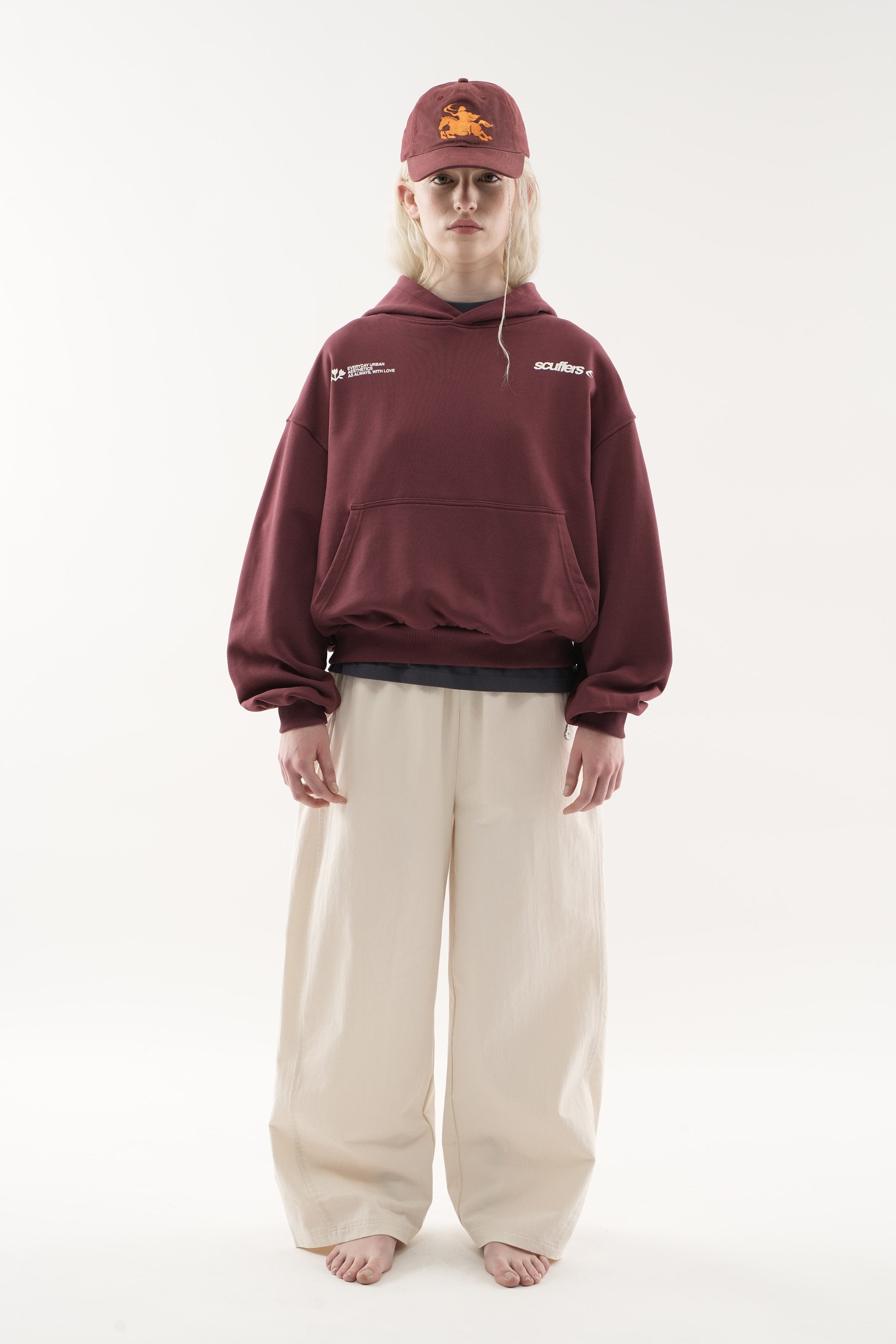 SC Burgundy Hoodie