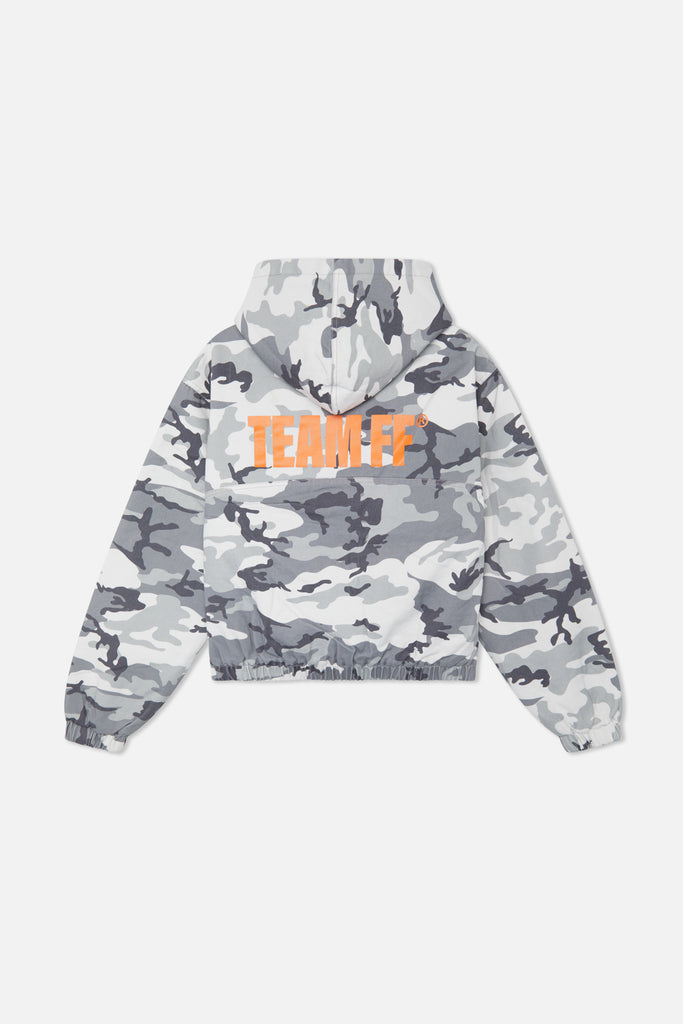 Stained Camouflage Work Jacket