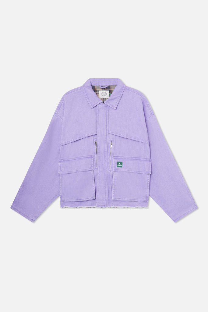 Flap Jacket Purple