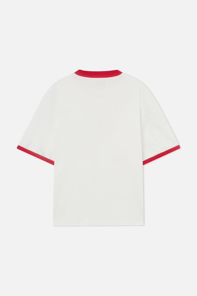 Primary White & Red T-shirt