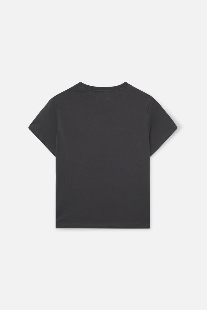 Straw Black T-shirt