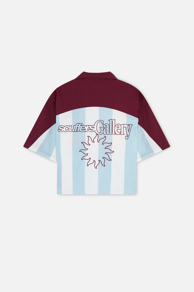 Forza Burgundy & Blue Shirt