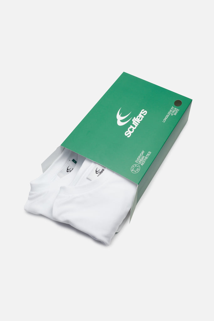 Interlock White Longsleeve T-Shirt Pack