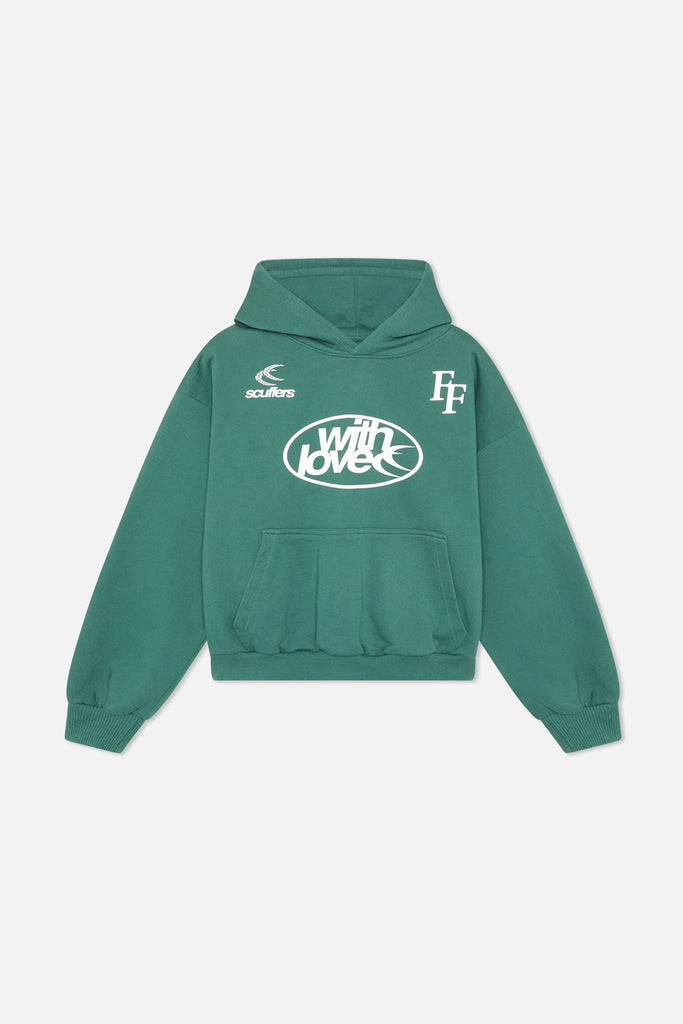 Paris Green Hoodie