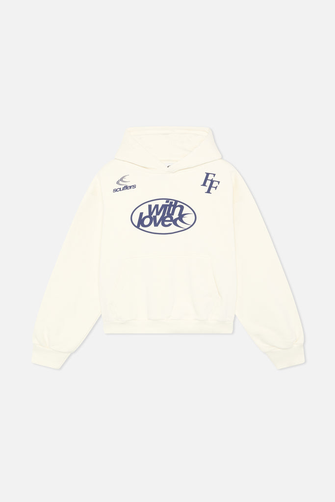 Paris Ecru Hoodie