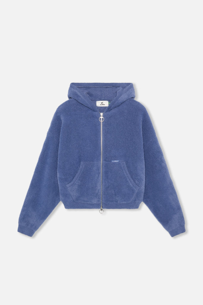 Venice Navy Knit Zipper