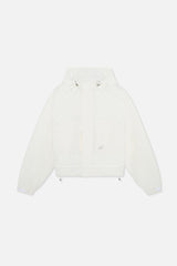 Essential White Windbreaker