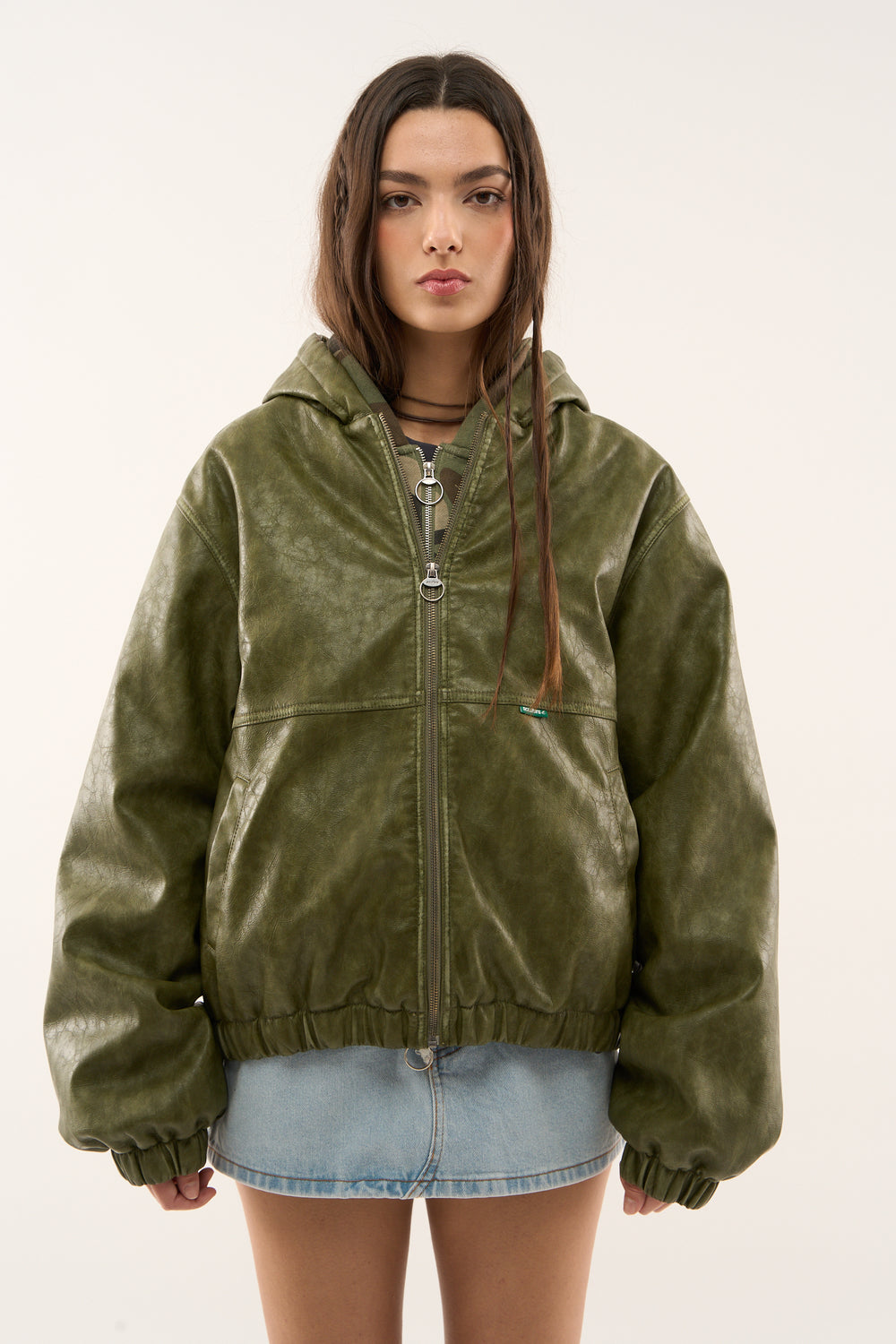 Green Work Jacket