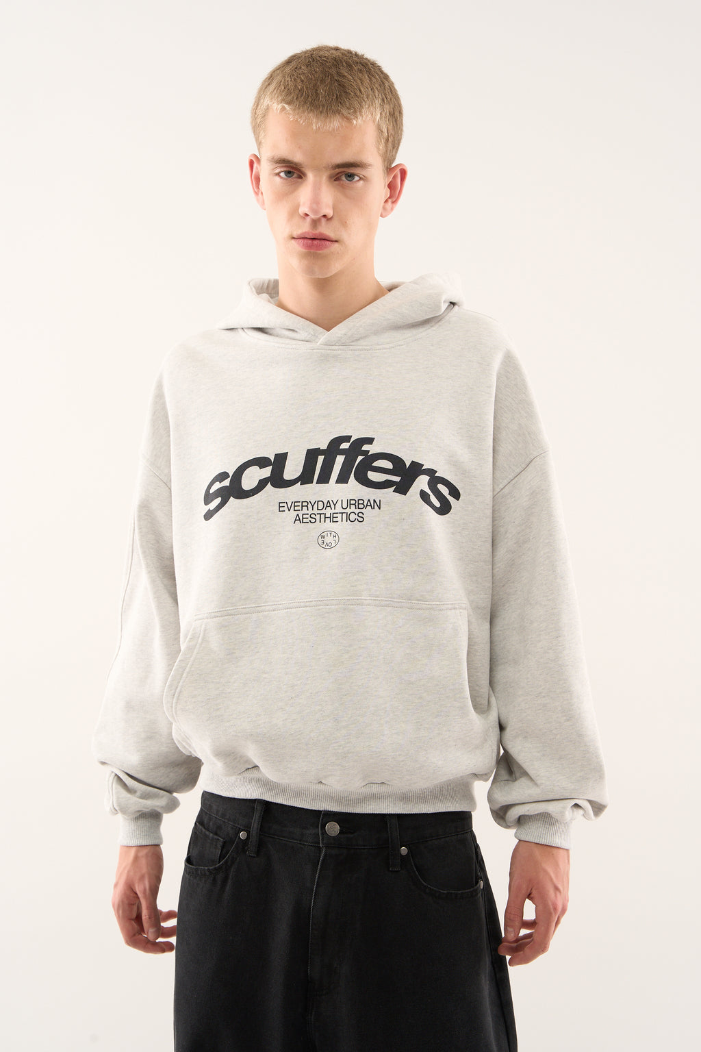 Iconic Light Grey Hoodie