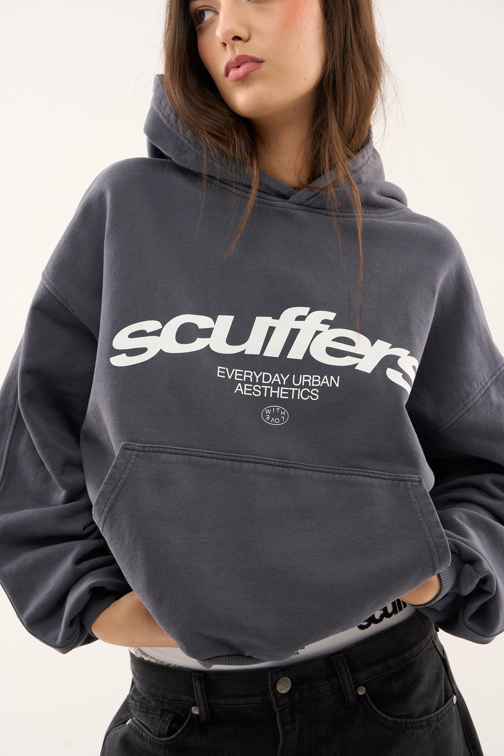 Iconic Blue Hoodie Scuffers