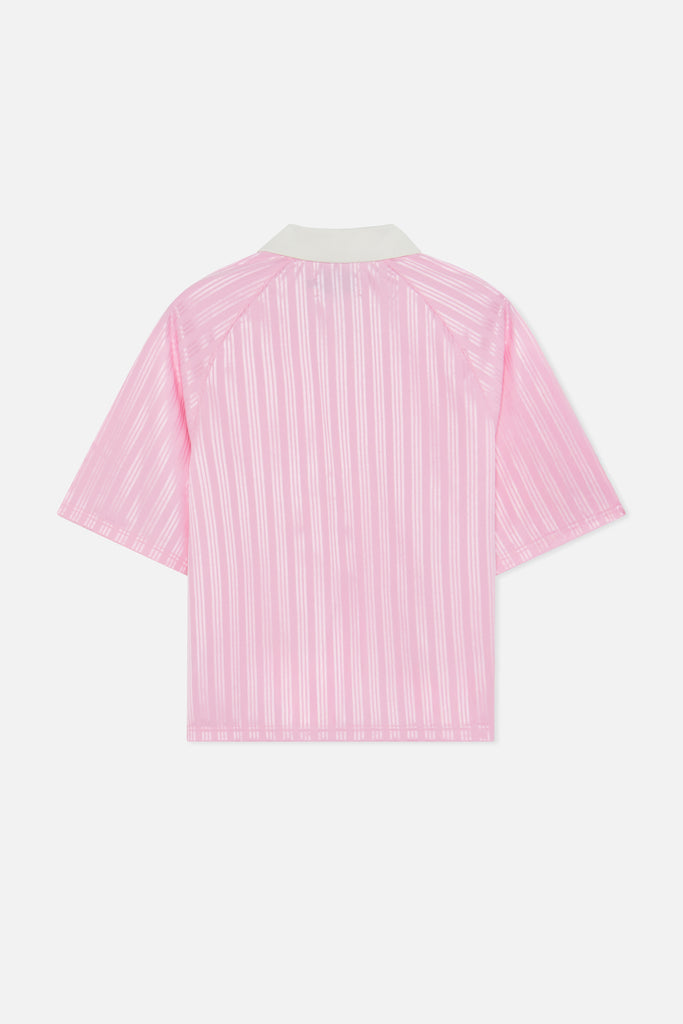 Pearl Pink Football T-Shirt