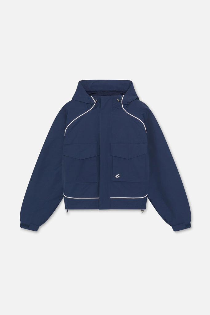 Essential Navy Windbreaker