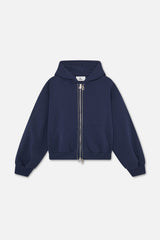 Steel Navy Zipper