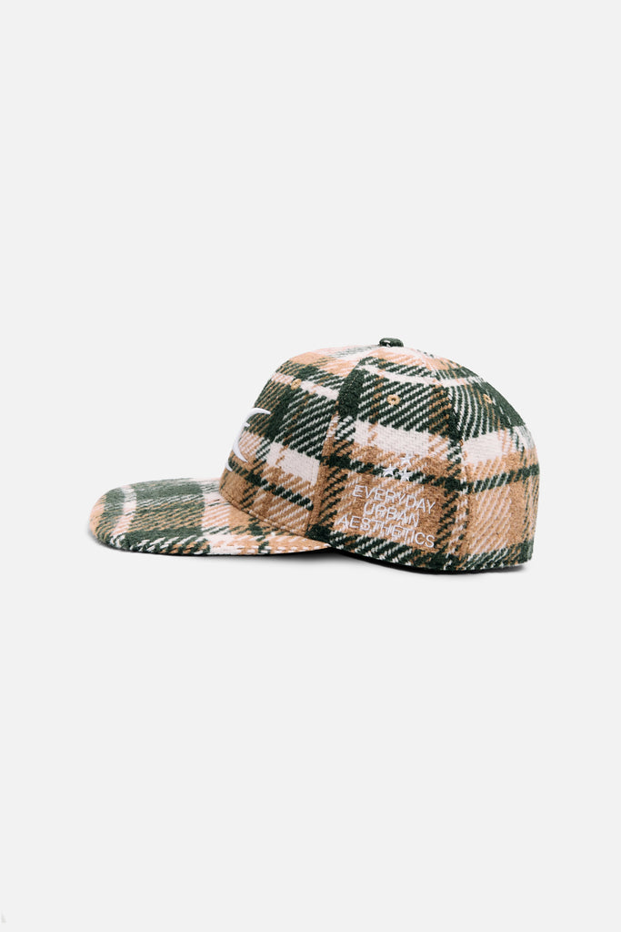 Tartan Green Cap