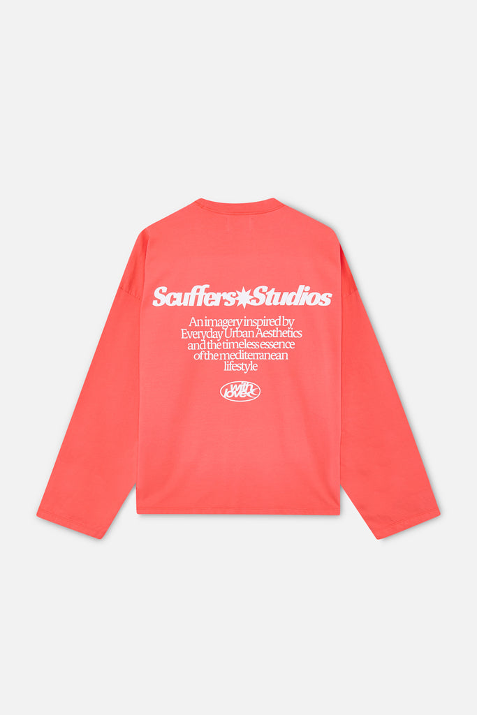 Imagery Coral Sweatshirt