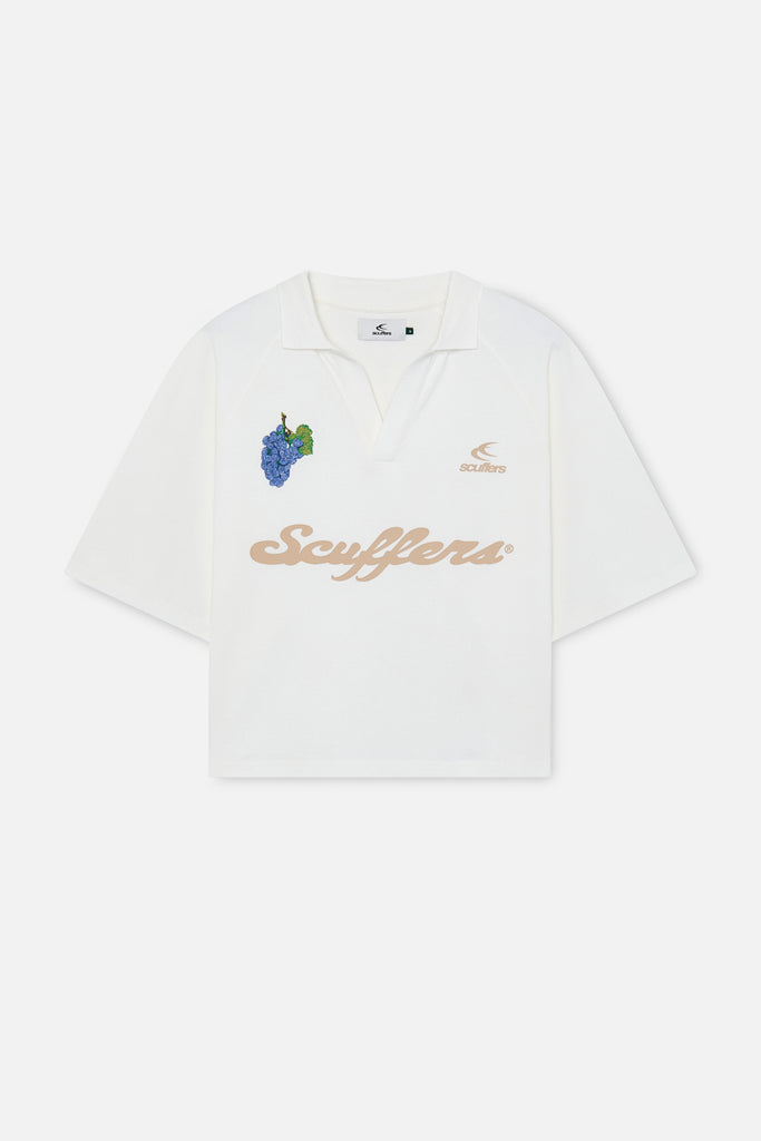 Tropical White Polo