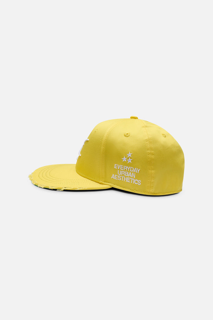 SCFF Fitted Yellow Cap