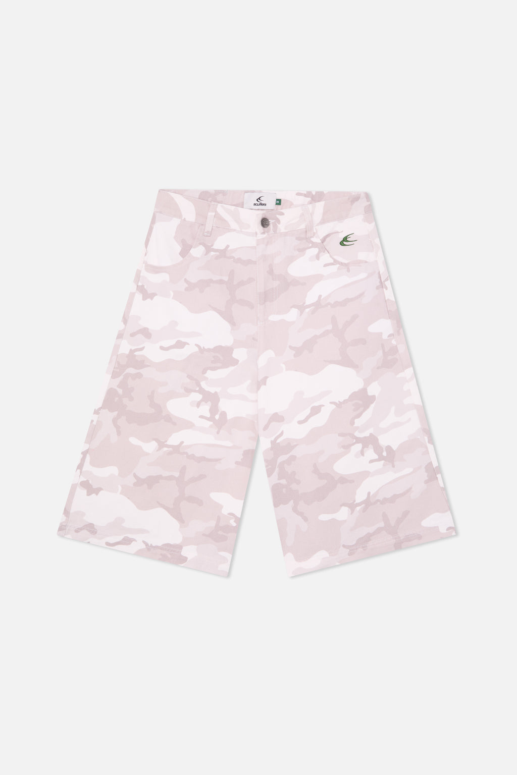 Camo Light Grey Shorts