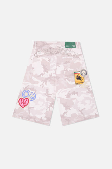 Camo Light Grey Shorts