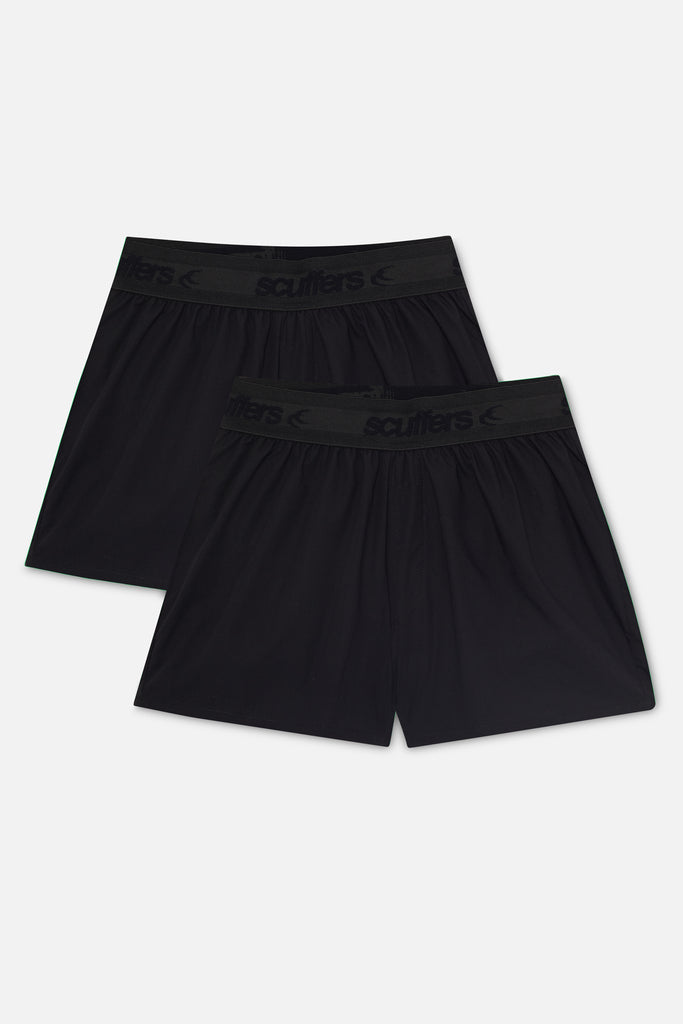 Total Black Boxer Pack