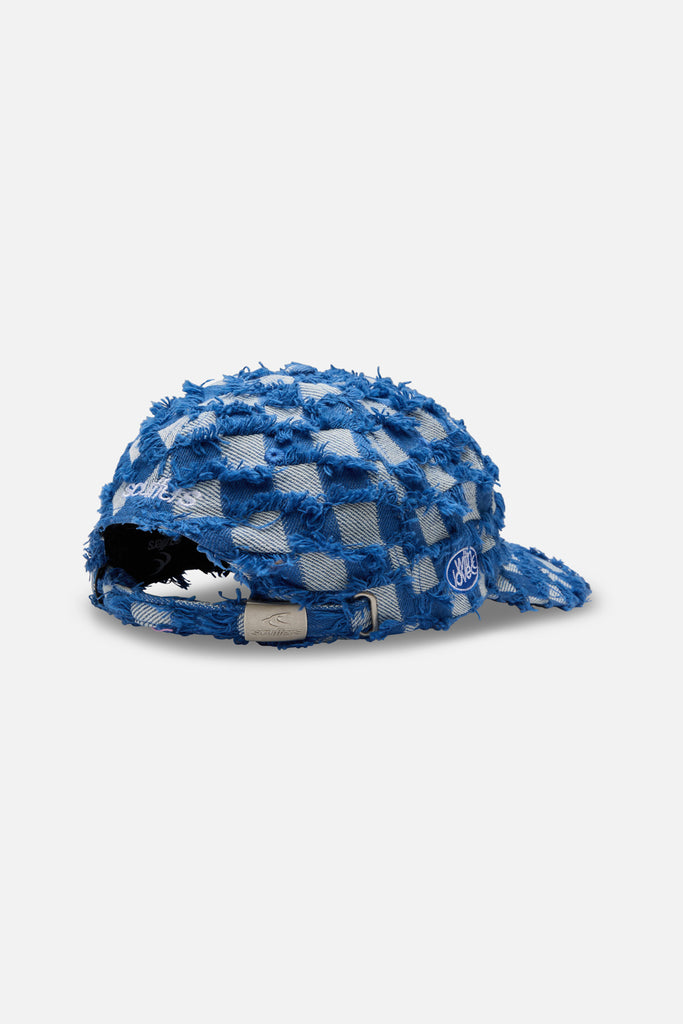 Checkered Blue Cap